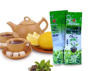 Embalaje de té verde